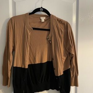 J. Crew Colorblock Cardigan